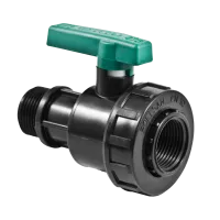 Кран шаровый Poelsan 1" х ¾" НР-ВР