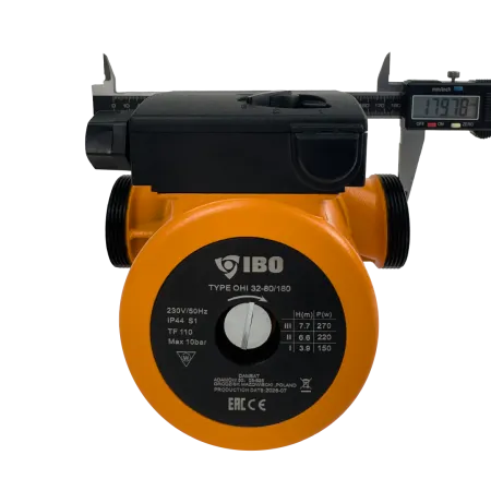 Циркуляционный насос IBO OHI 32-80/180 (БЕЗ ГАЕК)