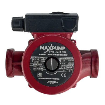 Циркуляционный насос MAXPUMP UPE 32/8-180