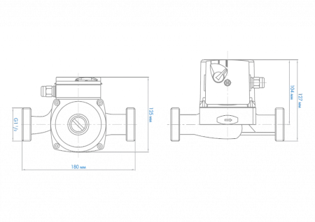 Циркуляционный насос Джилекс «ЦИРКУЛЬ» 25/60 PREMIUM